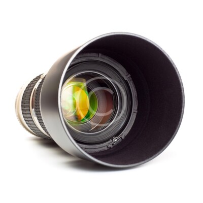 Long Lens with Hood